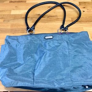 Baggillini grey tote bag